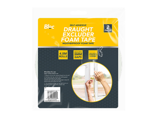 2pk foam draft draught - 2pk,