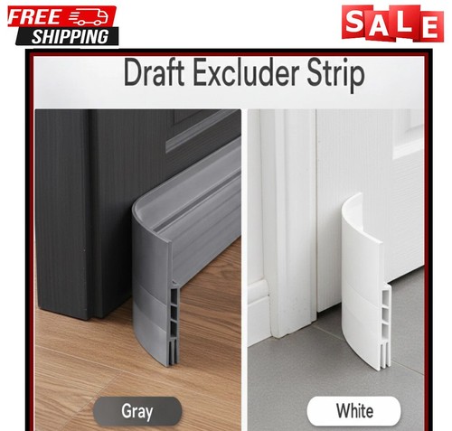Door draft excluder strip self - strip,