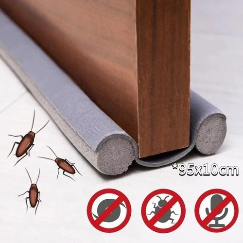 Door bottom guard - door, draught