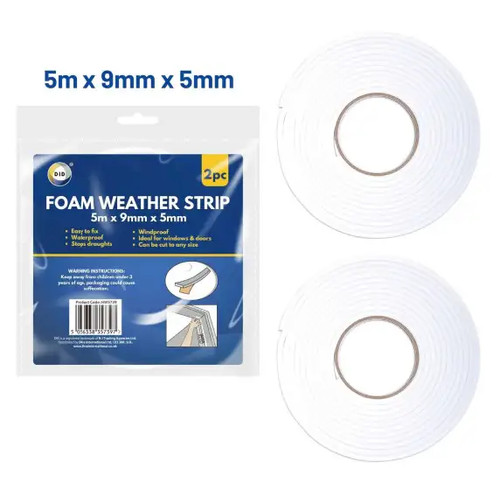 Weather foam tape - tape, draught