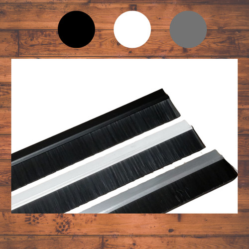 Door aluminum brush draught - door,