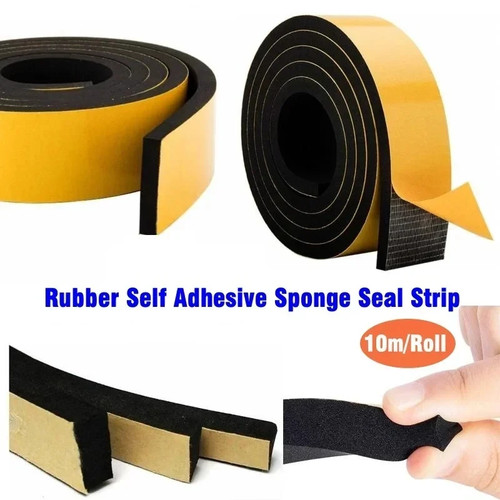 10m foam draught excluder tape - 10m,