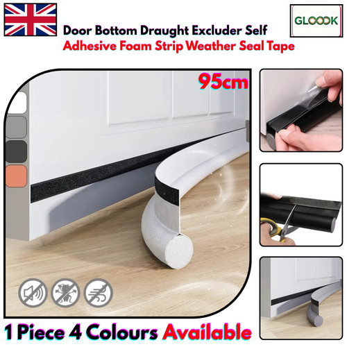 Door bottom draught excluder - door,